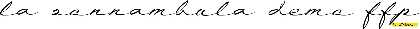 La Sonnambula Font