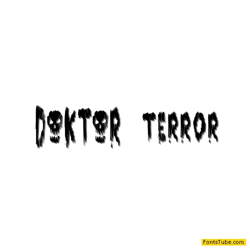 DOKTOR terror Font