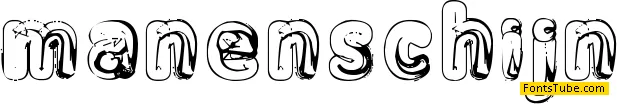 Manenschijn_02 Font