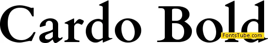 Cardo Font Family