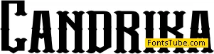 Candrika Font