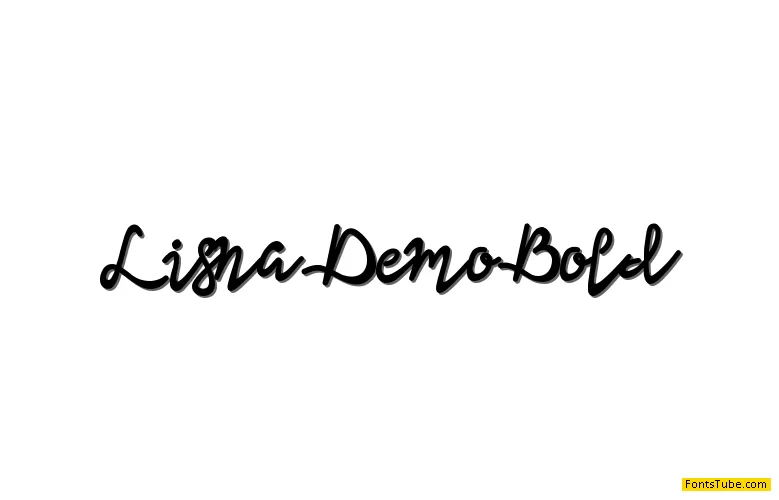 Lisna Demo Font Family
