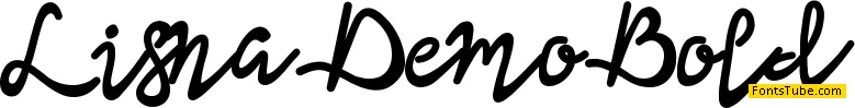 Lisna Demo Font Family