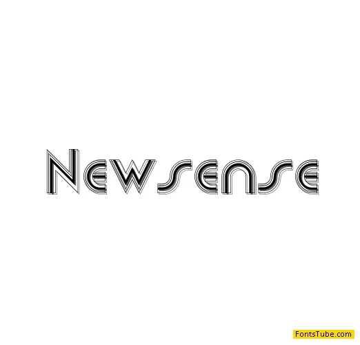 Newsense Font