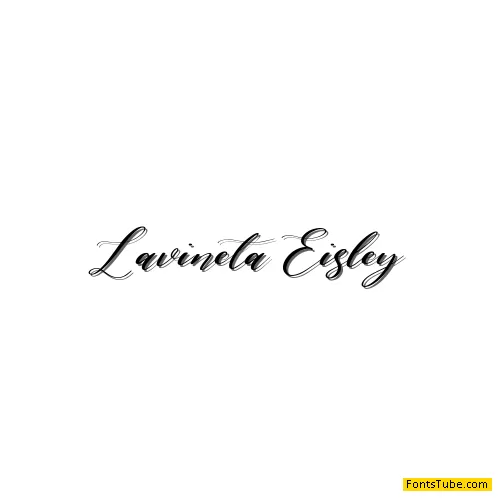 Lavineta Eisley Font