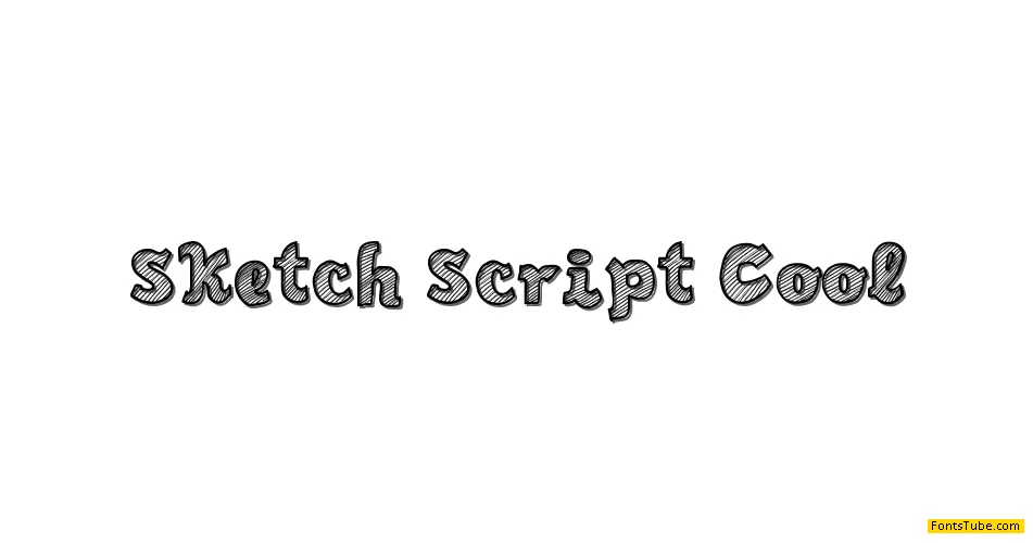 Sketch Script Cool Font