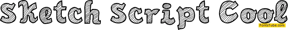 Sketch Script Cool Font