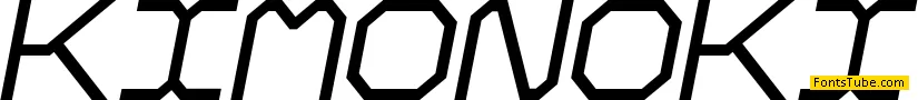 Kimono Font Family