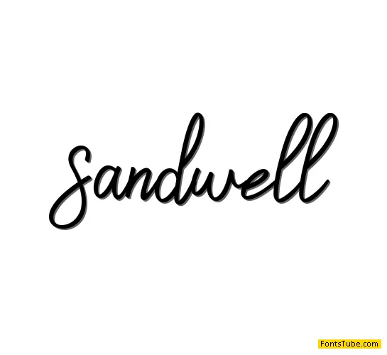 Sandwell Font