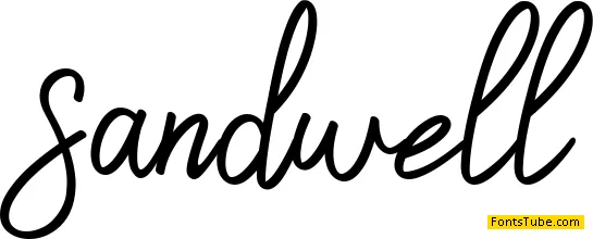 Sandwell Font