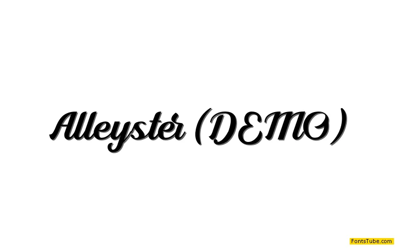 Alleyster Font