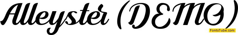 Alleyster Font