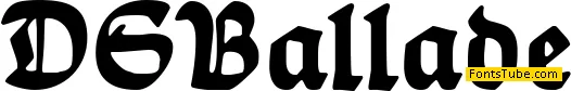 DS Ballade Font Family