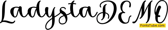 Ladysta - Personal Use Font