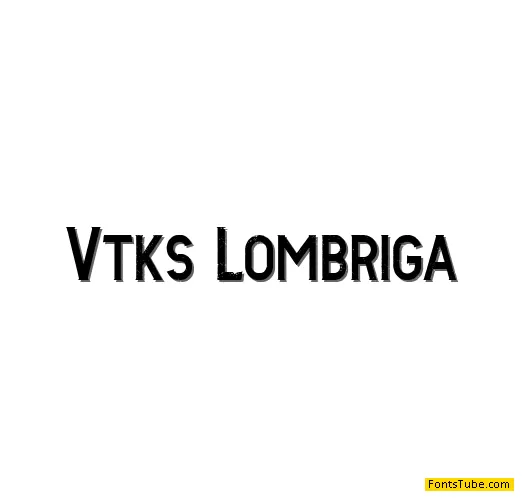 Vtks Lombriga Font