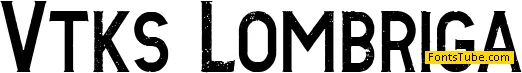 Vtks Lombriga Font
