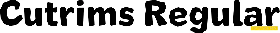Cutrims Font Family
