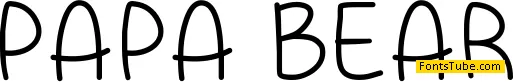 Papa Bear Font