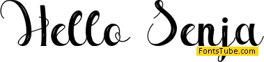 Hello Senja Font