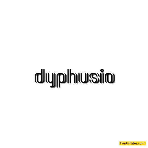 Dyphusion BRK Font