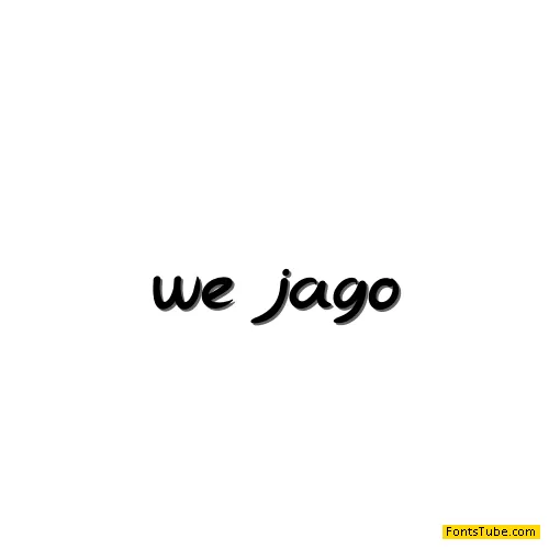 The Jago Font