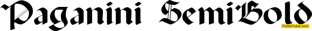 Paganini Font Family