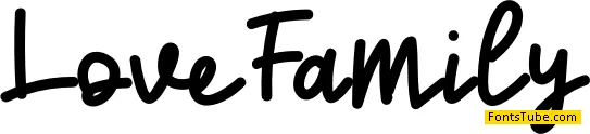 Love Family Font