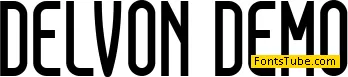 DELVON DEMO Font