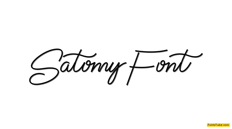 Satomy Font