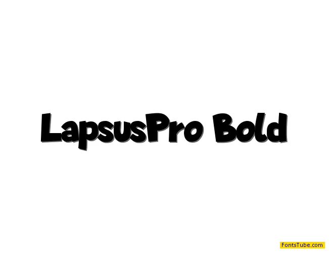 Lapsus Pro Font