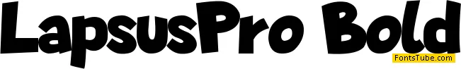 Lapsus Pro Font