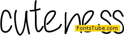 Cuteness Font