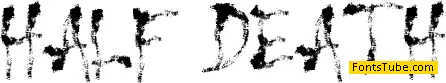 HALF DEATH Font