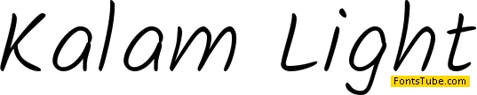 Kalam Font Family