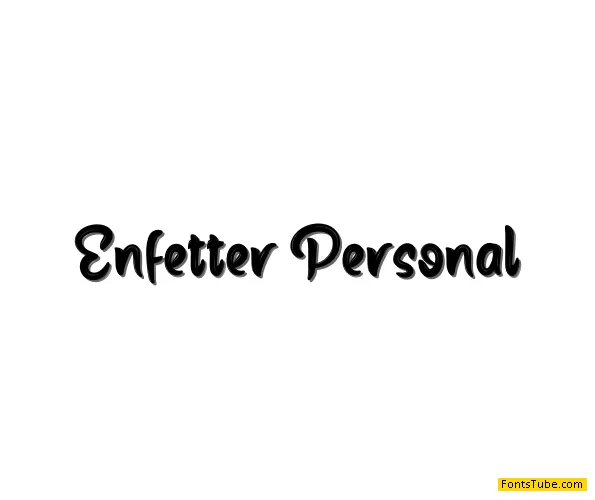 Enfetter Font