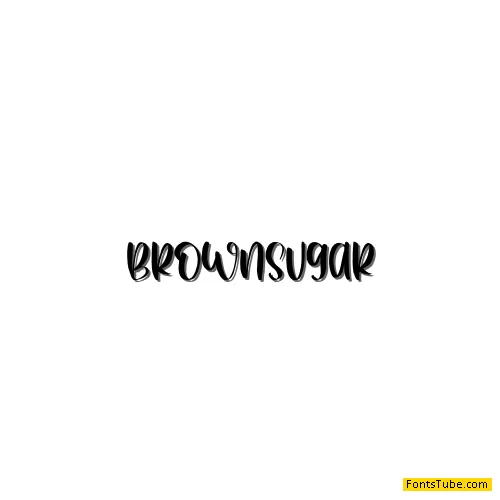 Brown Sugar Font