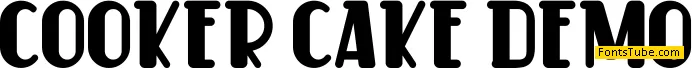 Cooker Cake Demo Font