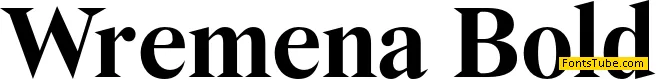 Wremena Font Family