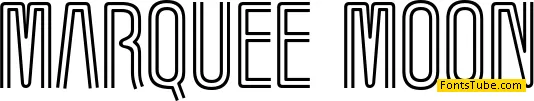 Marquee Moon Font