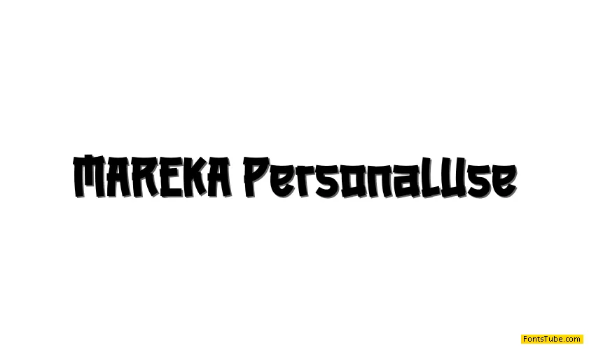 MAREKA Font