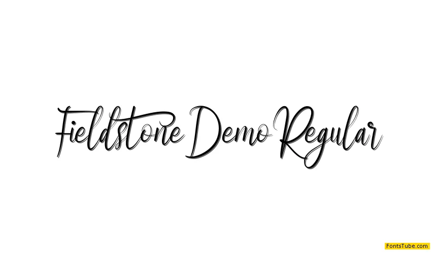 Fieldstone Demo Font