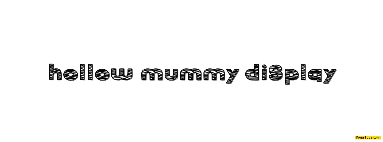 hollow mummy Font Family