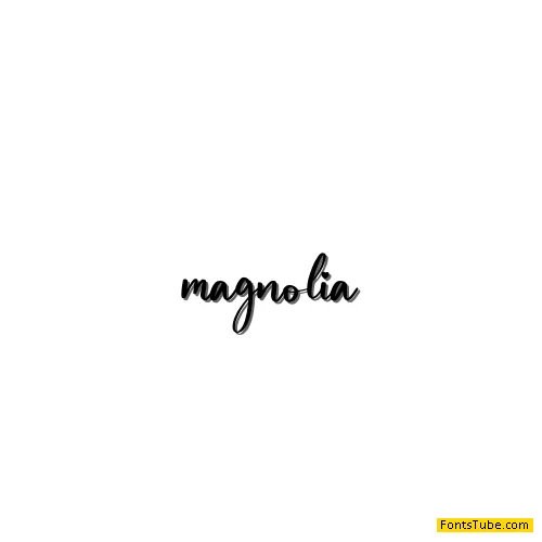 Magnolia Font