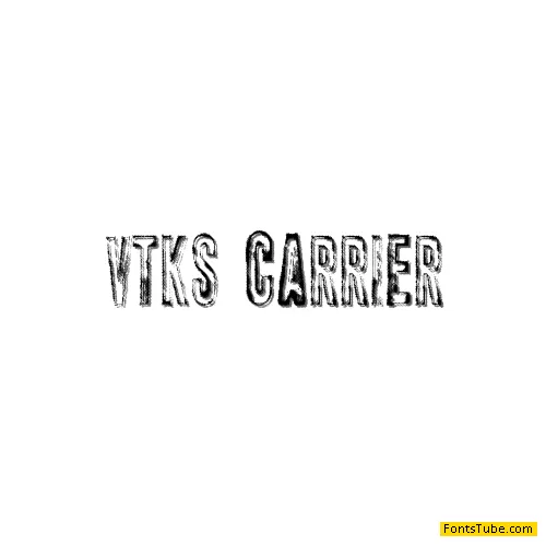 vtks carrier Font
