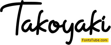 Takoyaki Font
