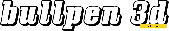Bullpen Font Family