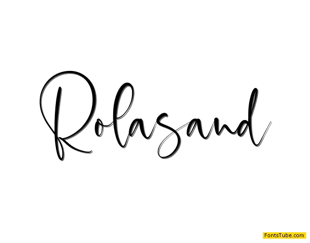 Rolasand Font