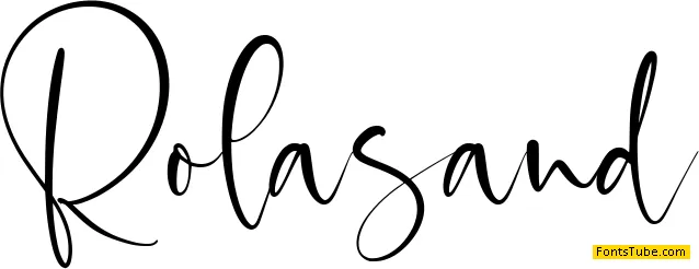 Rolasand Font