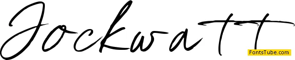 Jockwatt Font