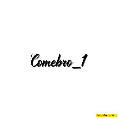 Comebro Font